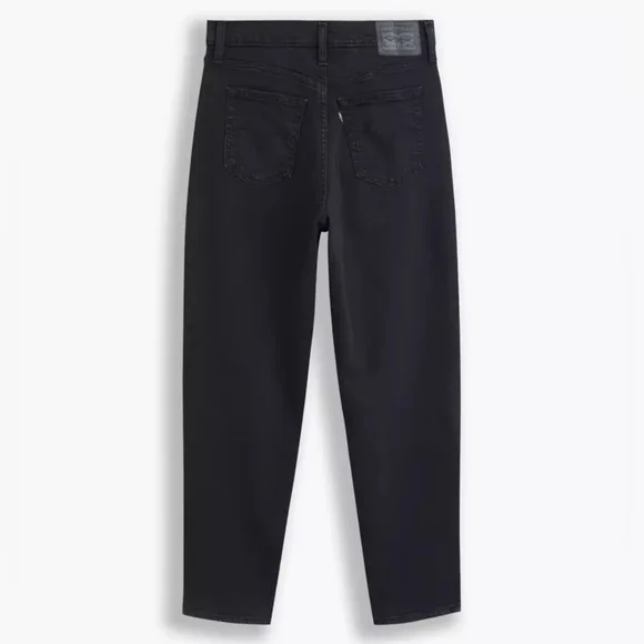 Levi's High Waisted Mom Jeans Flash Black Sz 26 Nwt - Picture 11 of 12